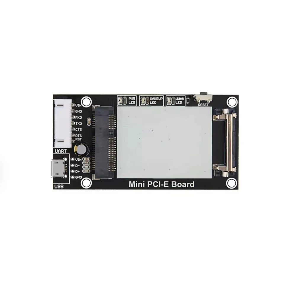 Mini PCI-E Board USB Uart Port 4G Module Transfer Board For Quectel EC25-E EC25-EC EC25-AF EC25-A EC25-AU LTE Cat4 Modem
Mini PCI-E Board USB Uart Port 4G Module Transfer Board For Quectel EC25-E EC25-EC EC25-AF EC25-A EC25-AU LTE Cat4 Modem