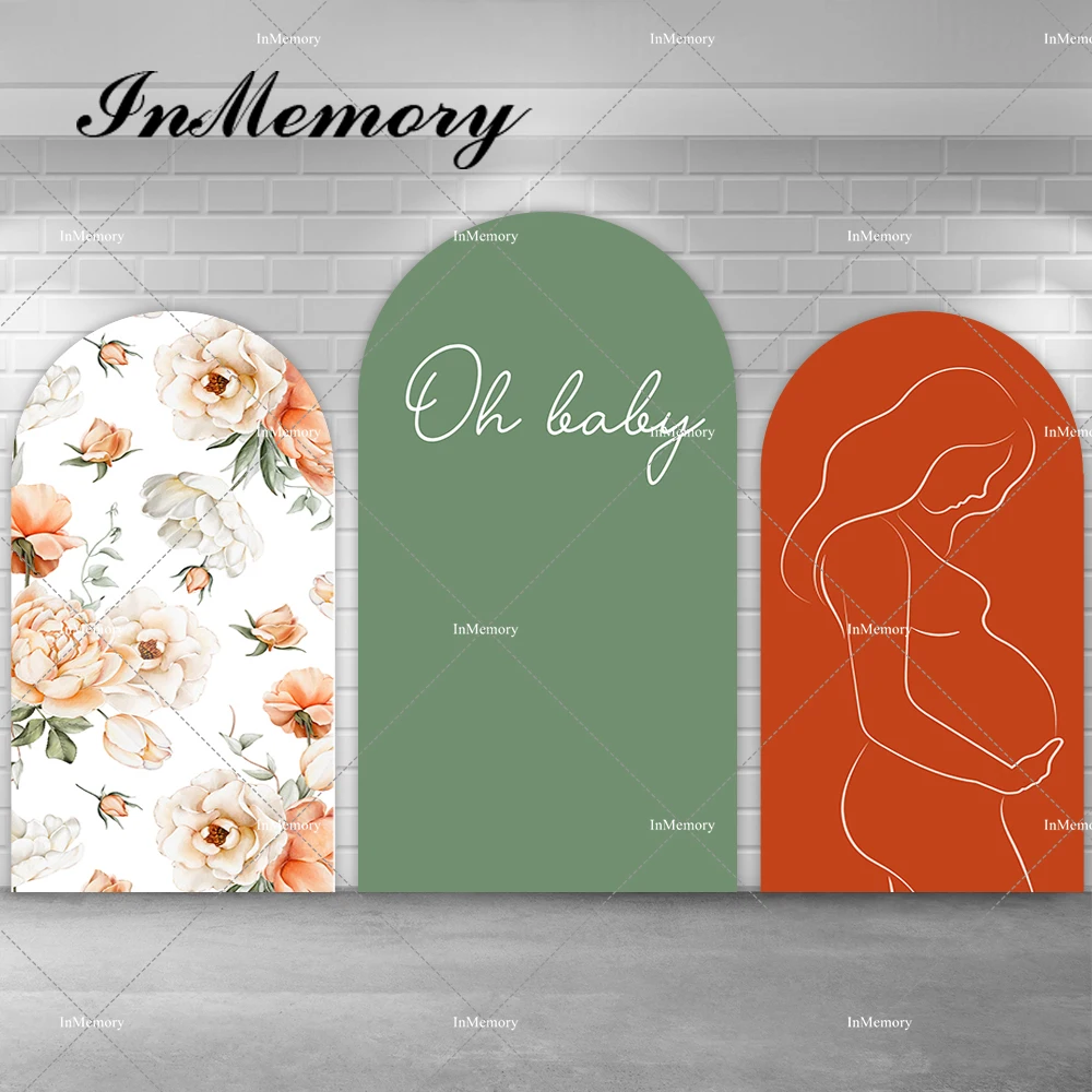 Floral Pregnant Silhouette Arch Backdrop Cover Orange Green Background Baby Shower Birthday Photo Studio Kit Doubleside
Floral Pregnant Silhouette Arch Backdrop Cover Orange Green Background Baby Shower Birthday Photo Studio Kit Doubleside