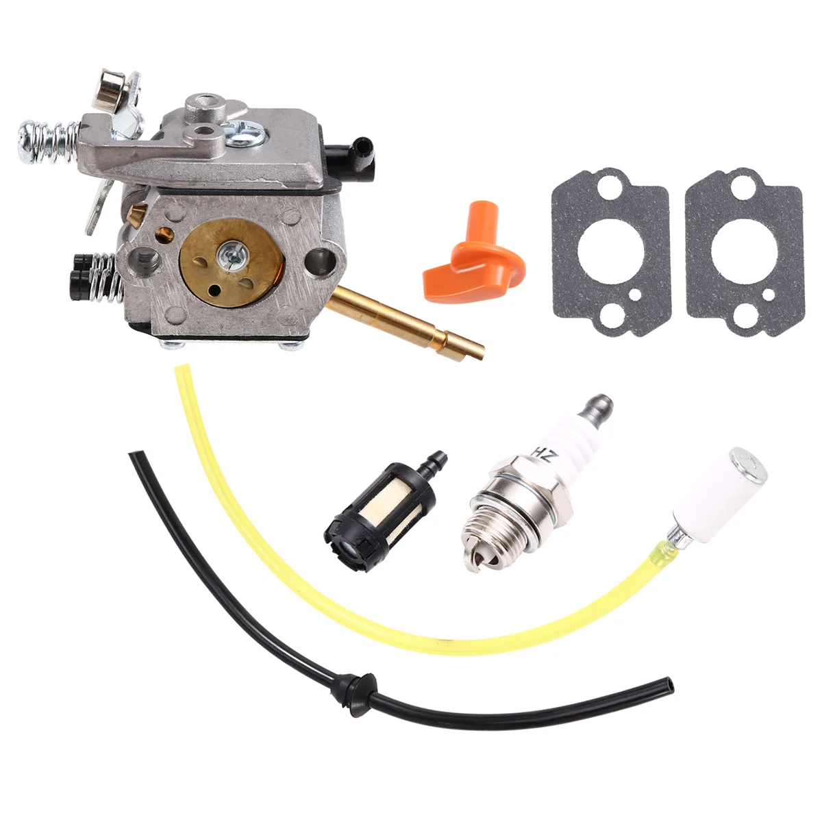 ABXD Lawn Mower Carburetor with Filter Spark Plug WT-45 for FS48 FS52 FS62 FS66 FS81 FS86 FS88 H24D String Trimmer
ABXD Lawn Mower Carburetor with Filter Spark Plug WT-45 for FS48 FS52 FS62 FS66 FS81 FS86 FS88 H24D String Trimmer