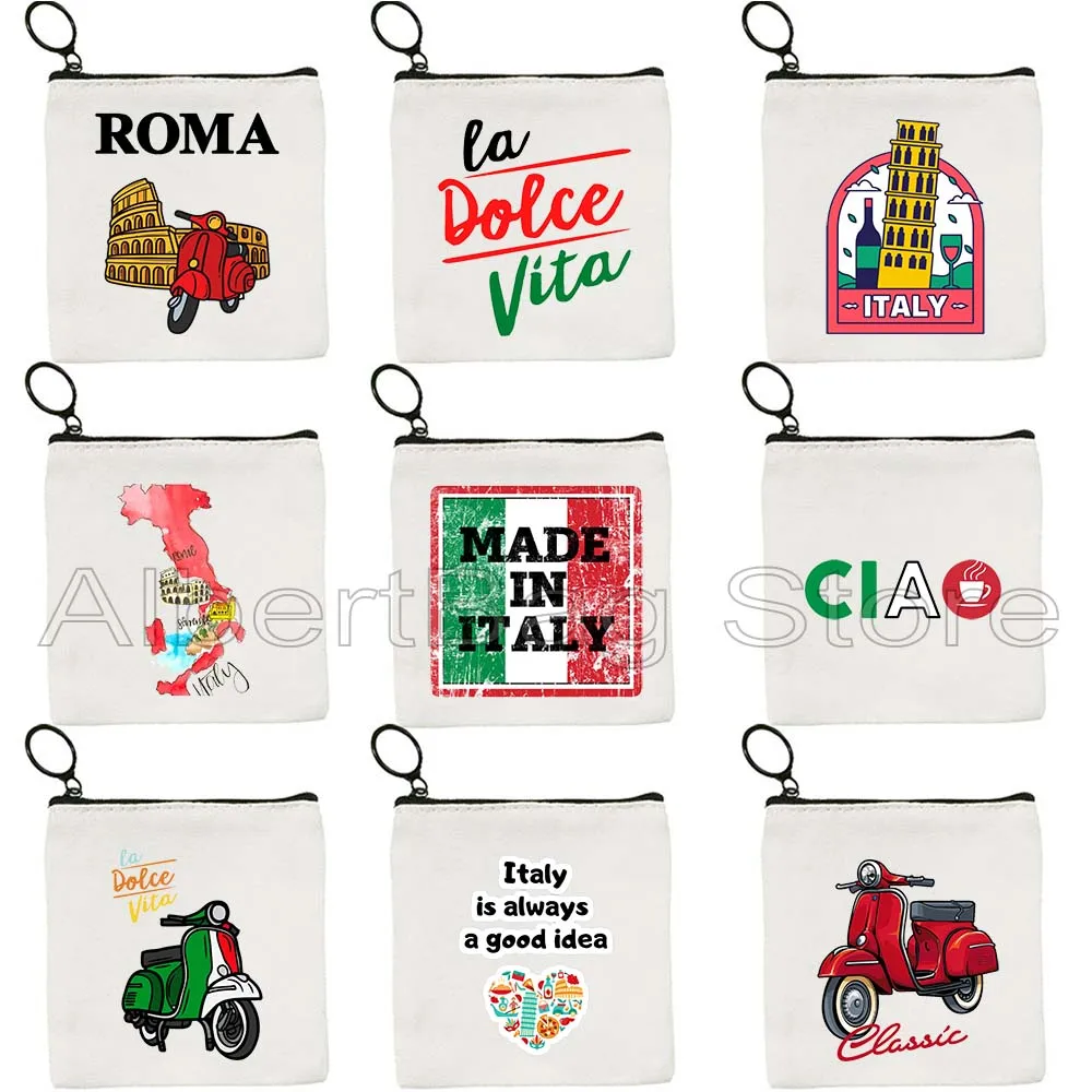 Love The Colosseum Italy Moped Bike Florence Rome Milan Italian Roman Italia Gifts Canvas Coin Purse Key Case Bag Wallet Pouch
Love The Colosseum Italy Moped Bike Florence Rome Milan Italian Roman Italia Gifts Canvas Coin Purse Key Case Bag Wallet Pouch
