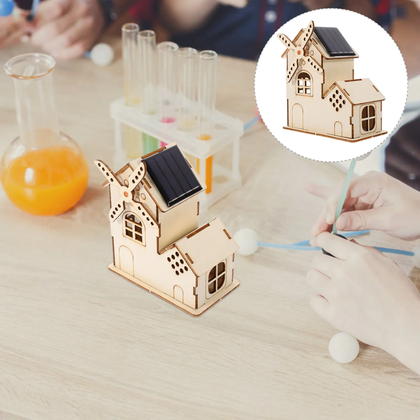 Набор для сборки солнечной ветряной мельницы своими руками: развивающий научный эксперимент для детей, проект STEM на солнечной энергии, детские эксперименты своими руками
Набор для сборки солнечной ветряной мельницы своими руками: развивающий научный эксперимент для детей, проект STEM на солнечной энергии, детские эксперименты своими руками