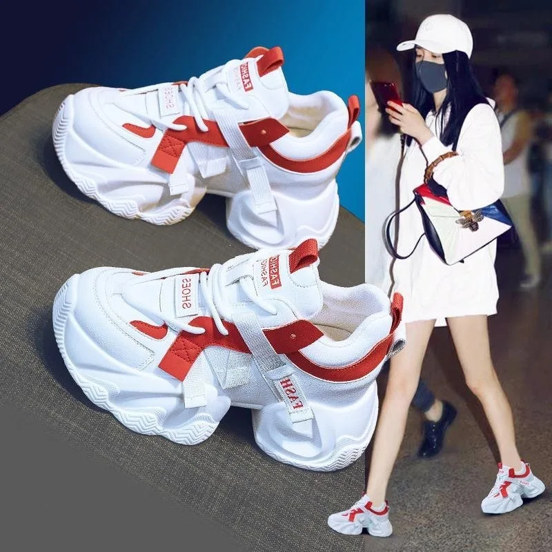 2026 Women's Summer Edition Mesh Breathable White Shoes Height Increasing Thick soled Shoes Dad Shoes Casual Daily Sports Shoes
2026 Women's Summer Edition Mesh Breathable White Shoes Height Increasing Thick soled Shoes Dad Shoes Casual Daily Sports Shoes