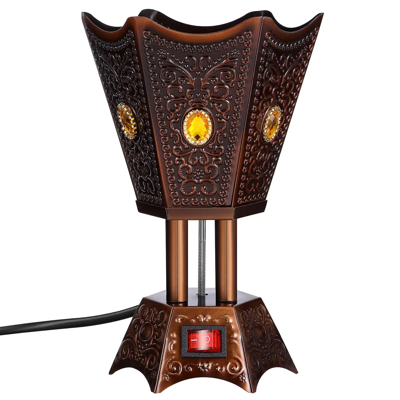 Electric Incense Aroma Incense Burner Home Decor Lightweight Compact Size Bakhoor Diffuser Censer Stove
Electric Incense Aroma Incense Burner Home Decor Lightweight Compact Size Bakhoor Diffuser Censer Stove