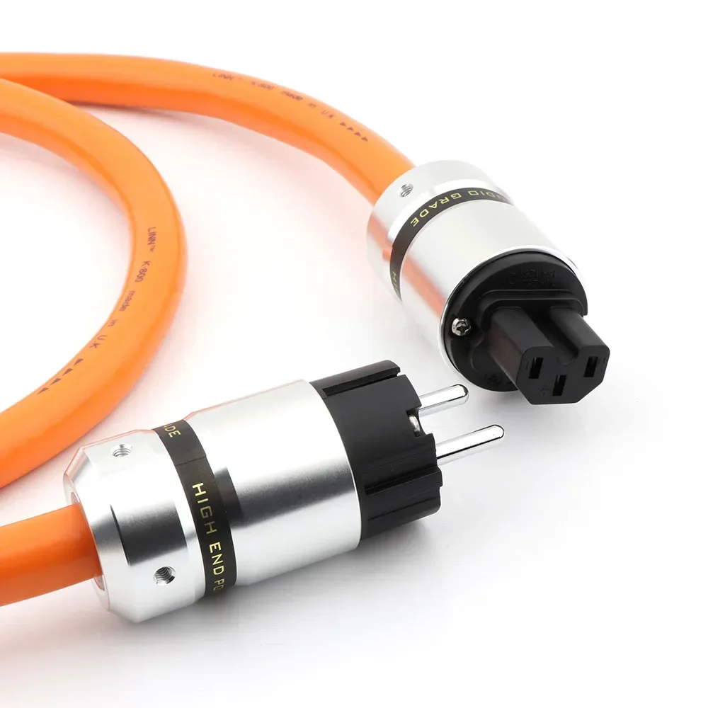 HI-End D505 5N OFC Pure Copper European standard Power Connector EU Schuko Power Cord HIFI
HI-End D505 5N OFC Pure Copper European standard Power Connector EU Schuko Power Cord HIFI