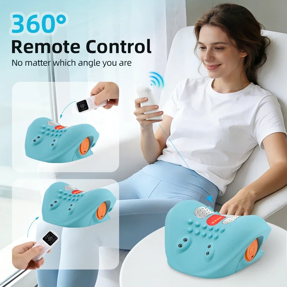 Remote Cervical massager, Finger Pressure Head Acupoint Relax, Electric Shoulder Neck Vibration Massage,Infrared Massage Pillow
Remote Cervical massager, Finger Pressure Head Acupoint Relax, Electric Shoulder Neck Vibration Massage,Infrared Massage Pillow