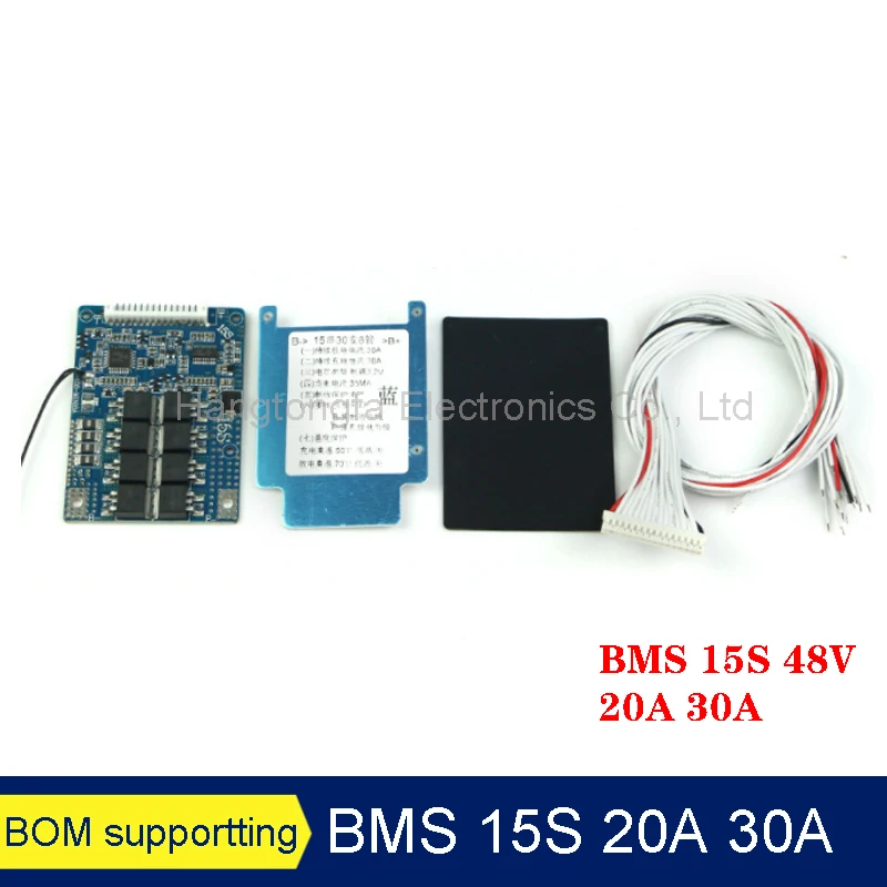 Bms 15S 20A 30A 48v Тройная железная литиевая батарея Плата защиты от заряда с регулятором температуры баланса
Bms 15S 20A 30A 48v Тройная железная литиевая батарея Плата защиты от заряда с регулятором температуры баланса