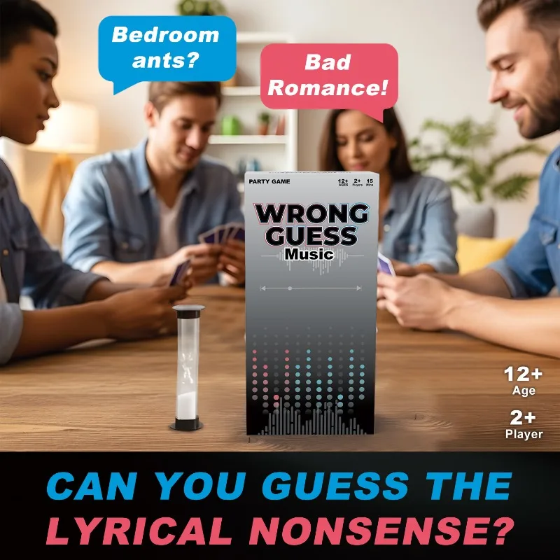 500 Funny Music Lyrics Cards Puzzle Game with Answers for Misheard Song Party Music Quote Challenge for KTV Family Birthday Gift
500 Funny Music Lyrics Cards Puzzle Game with Answers for Misheard Song Party Music Quote Challenge for KTV Family Birthday Gift