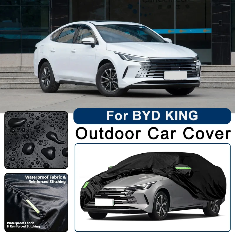 Outdoor Car Cover Waterproof Dustproof UV Sun Protection, Full Car Protector Exterior Accessories For BYD KING 2024-2026
Outdoor Car Cover Waterproof Dustproof UV Sun Protection, Full Car Protector Exterior Accessories For BYD KING 2024-2026
