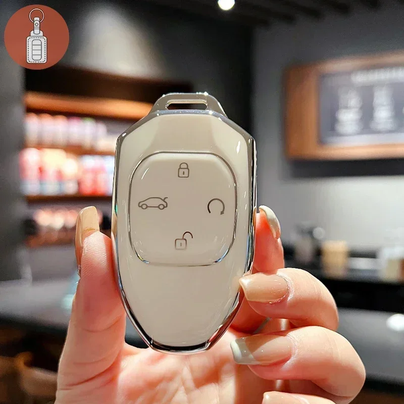 TPU Car Key Cover Smart Remote Fobs Case Protector Auto Accessories For GAC Motor GN8 2022 2023 Trumpchi 2021 Empow J15 J16 GS8
TPU Car Key Cover Smart Remote Fobs Case Protector Auto Accessories For GAC Motor GN8 2022 2023 Trumpchi 2021 Empow J15 J16 GS8