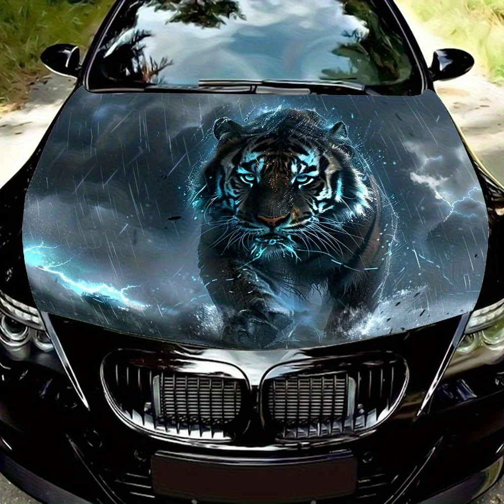 Виниловая пленка для автомобиля Evil Blue Lightning Tiger — потрясающая наклейка на капот двигателя, устойчивый к брызгам ПВХ, легко снимается, водонепроницаемость и царапины
Виниловая пленка для автомобиля Evil Blue Lightning Tiger — потрясающая наклейка на капот двигателя, устойчивый к брызгам ПВХ, легко снимается, водонепроницаемость и царапины