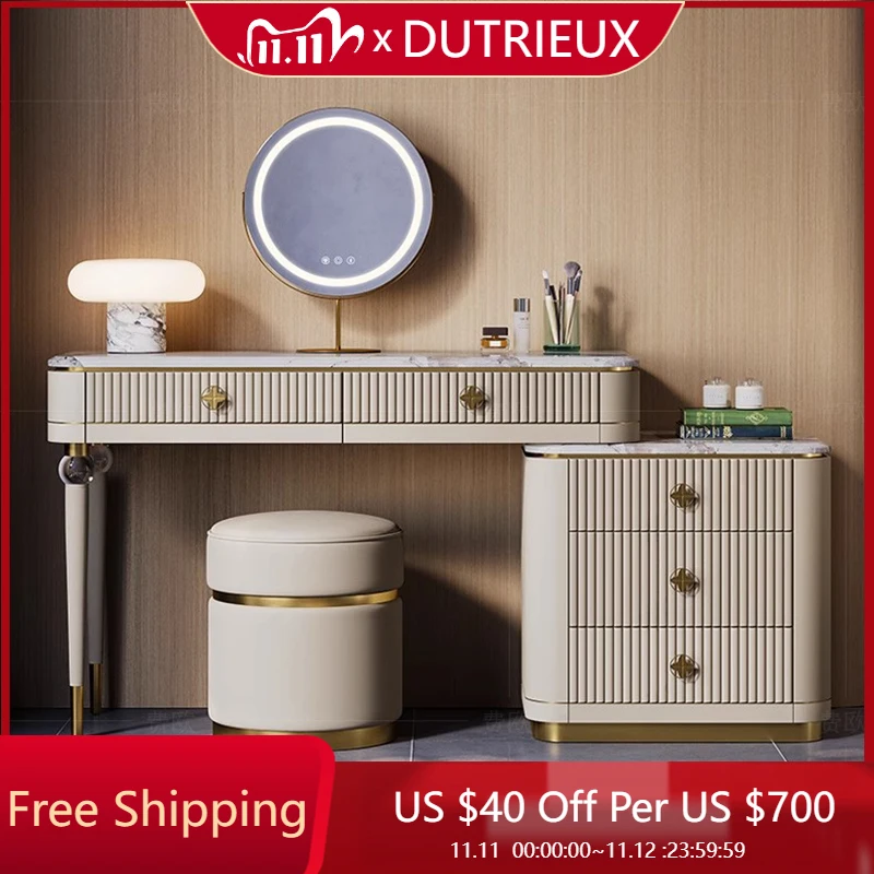 Modern Luxury Vanity Table White Makeup Bedroom Women Dressing Table Wood Cheap Organizer Mesa De Maquillaje Home Furniture
Modern Luxury Vanity Table White Makeup Bedroom Women Dressing Table Wood Cheap Organizer Mesa De Maquillaje Home Furniture
