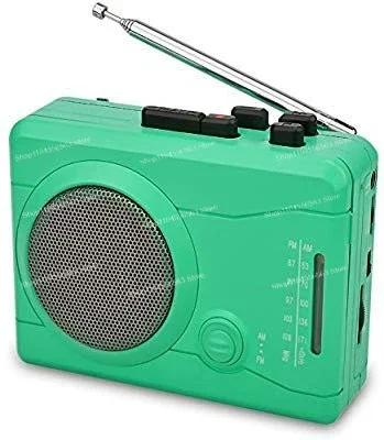 "Multifunction Cassette Player – Built-in Speaker, FM Radio, Tape to Digital Converter, Recording with 2×AA Batteries
"Multifunction Cassette Player – Built-in Speaker, FM Radio, Tape to Digital Converter, Recording with 2×AA Batteries