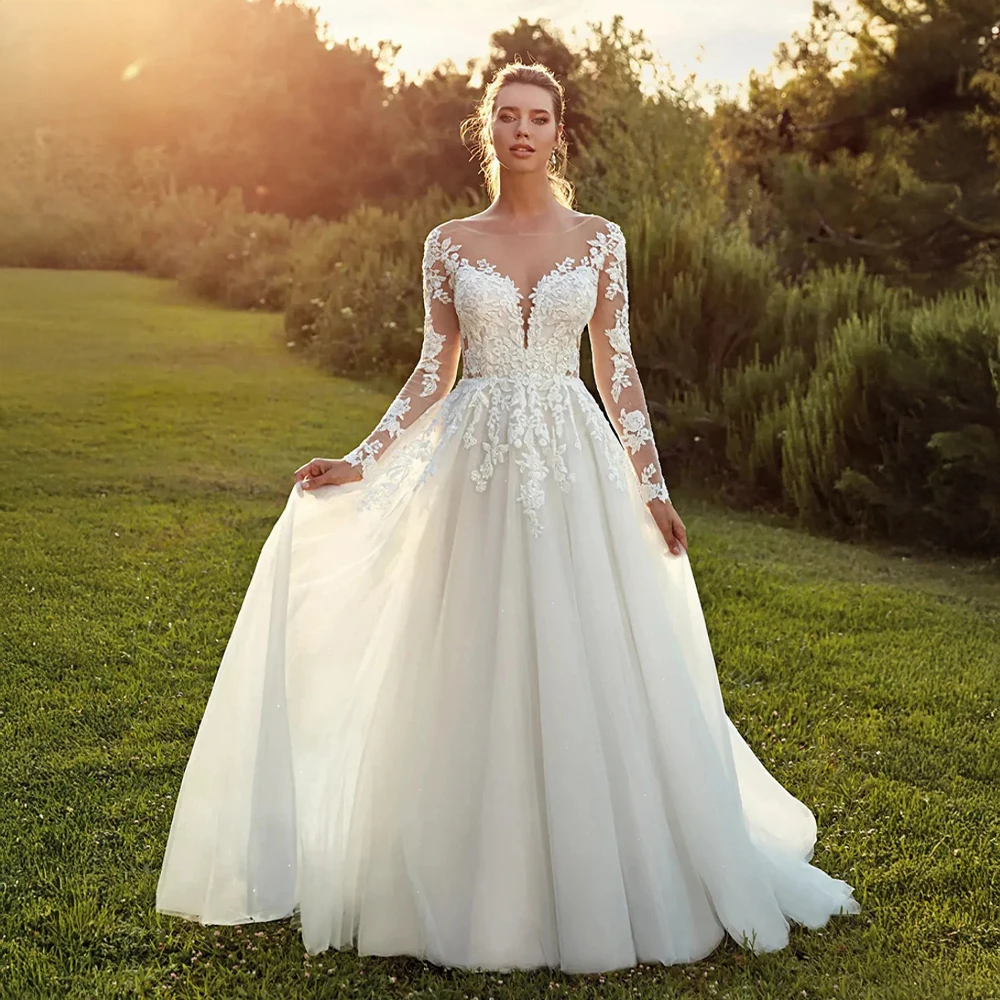 Индивидуальное шикарное свадебное платье с 3D цветочной кружевной аппликацией, фасон А-силуэт, из тюля, для свадеб на открытом воздухе и свадеб на отдаленных объектах
Индивидуальное шикарное свадебное платье с 3D цветочной кружевной аппликацией, фасон А-силуэт, из тюля, для свадеб на открытом воздухе и свадеб на отдаленных объектах