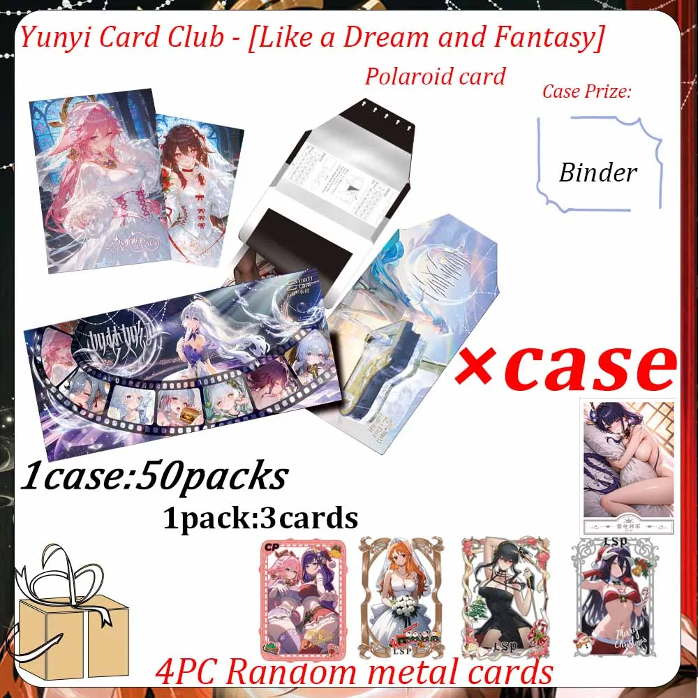 Карточный клуб Yunyi Like a Dream and Fantasy, разрываемые коллекционные карты Polaroid Rem, униформа для бикини, карта богини, игрушка Doujin
Карточный клуб Yunyi Like a Dream and Fantasy, разрываемые коллекционные карты Polaroid Rem, униформа для бикини, карта богини, игрушка Doujin
