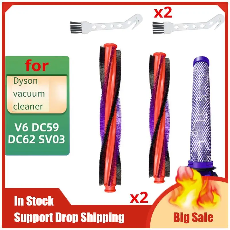 Лучшие предложения для Dyson V6 DC59 DC62 SV03, аксессуары для пылесоса, электрическая щетка, роликовая щетка, запасные части, щетка
Лучшие предложения для Dyson V6 DC59 DC62 SV03, аксессуары для пылесоса, электрическая щетка, роликовая щетка, запасные части, щетка
