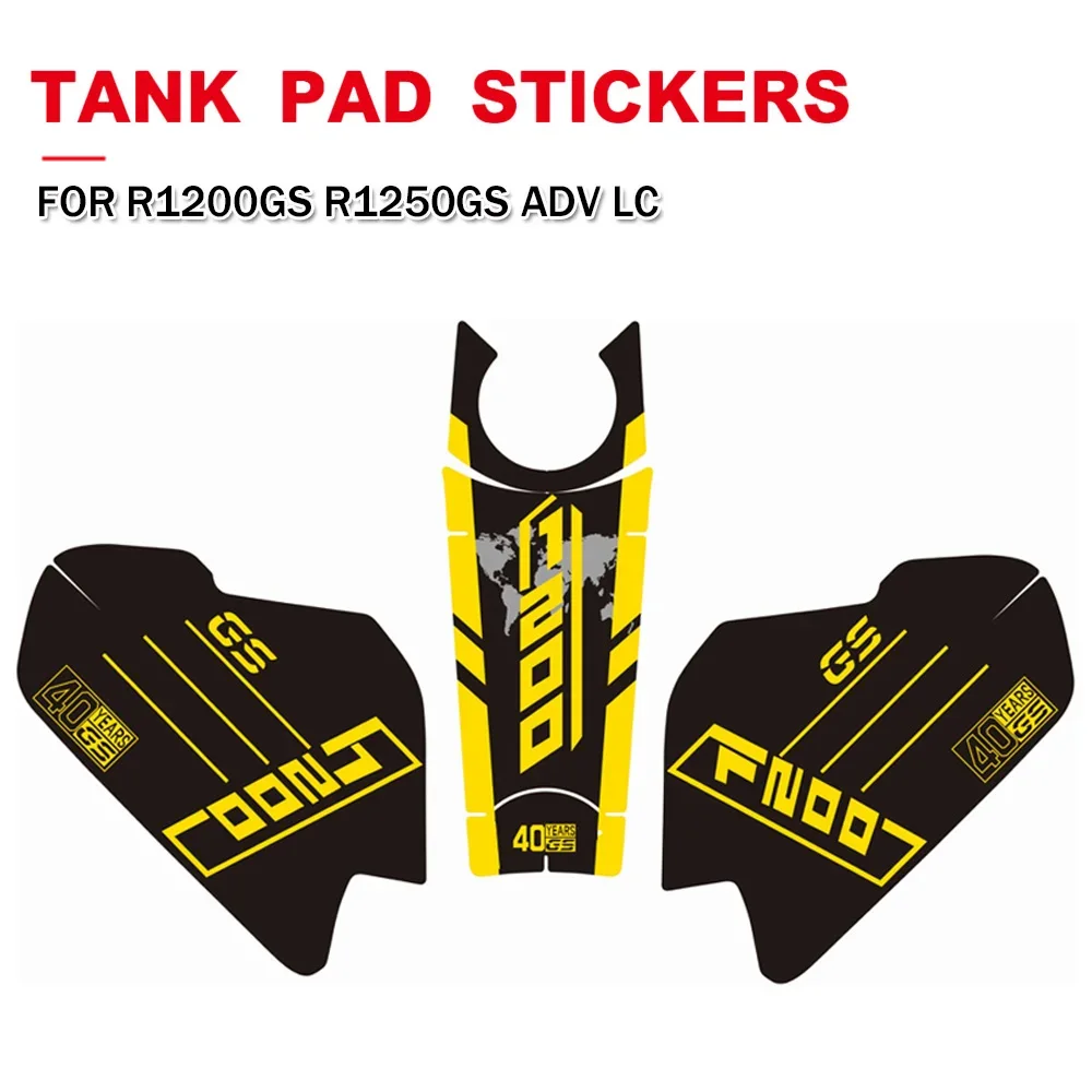 Tank Pad Stickers For BMW R1250GS Adventure 40 Year GS 2019-2021 2022 2023 R1200GS ADV Motorcycle Fuel TankPad Protector Decals
Tank Pad Stickers For BMW R1250GS Adventure 40 Year GS 2019-2021 2022 2023 R1200GS ADV Motorcycle Fuel TankPad Protector Decals