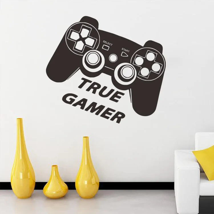 AliExpress's new carved gamepad, living room TV background wall decorative wall sticker KS062
AliExpress's new carved gamepad, living room TV background wall decorative wall sticker KS062
