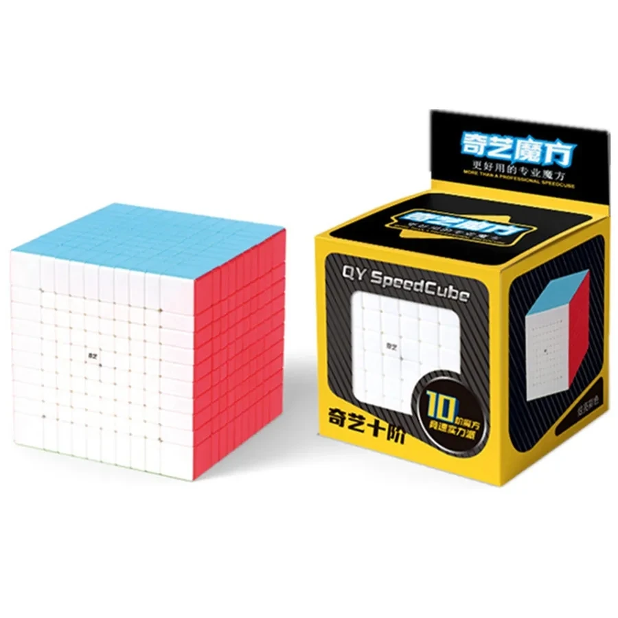 Qiyi Magic Cube 10x10 Magic Speed Cube Stickerless Professional Puzzle Toys Qiyi 10x10x10 Children's Gifts Fidget Toys
Qiyi Magic Cube 10x10 Magic Speed Cube Stickerless Professional Puzzle Toys Qiyi 10x10x10 Children's Gifts Fidget Toys