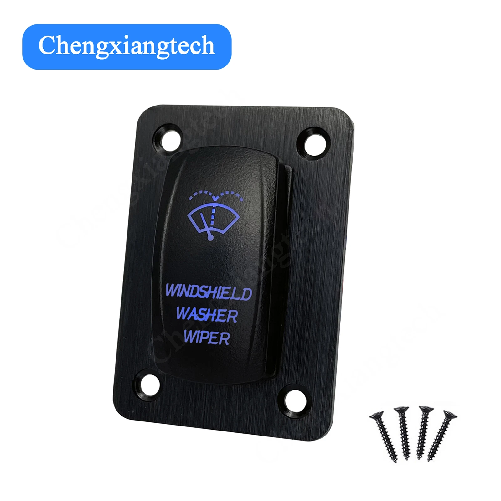 12V/24V Rocker Switch Panel Windshield Washer Wiper DPDT 3 Position Momentary Aluminum Flush Mount for Car Boat Auto Vehicles
12V/24V Rocker Switch Panel Windshield Washer Wiper DPDT 3 Position Momentary Aluminum Flush Mount for Car Boat Auto Vehicles