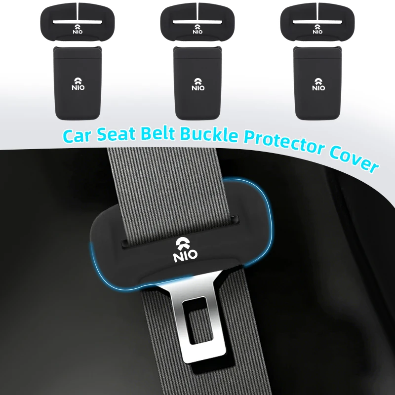 Car Seat Belt Buckle Cover Silicone Belt Protector Case Clip Accessories For Nio EC6 ES6 ES8 ES7 ET5 ET7 EP9 EVE 2021 2022 2023
Car Seat Belt Buckle Cover Silicone Belt Protector Case Clip Accessories For Nio EC6 ES6 ES8 ES7 ET5 ET7 EP9 EVE 2021 2022 2023