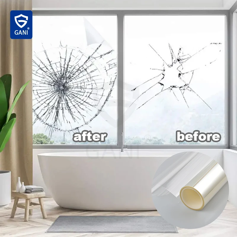 Customized Size Security Safety Clear Window Film Shatter-Proof Windows Glass 2mil Thickness Explosion-proof Protection Sticker
Customized Size Security Safety Clear Window Film Shatter-Proof Windows Glass 2mil Thickness Explosion-proof Protection Sticker