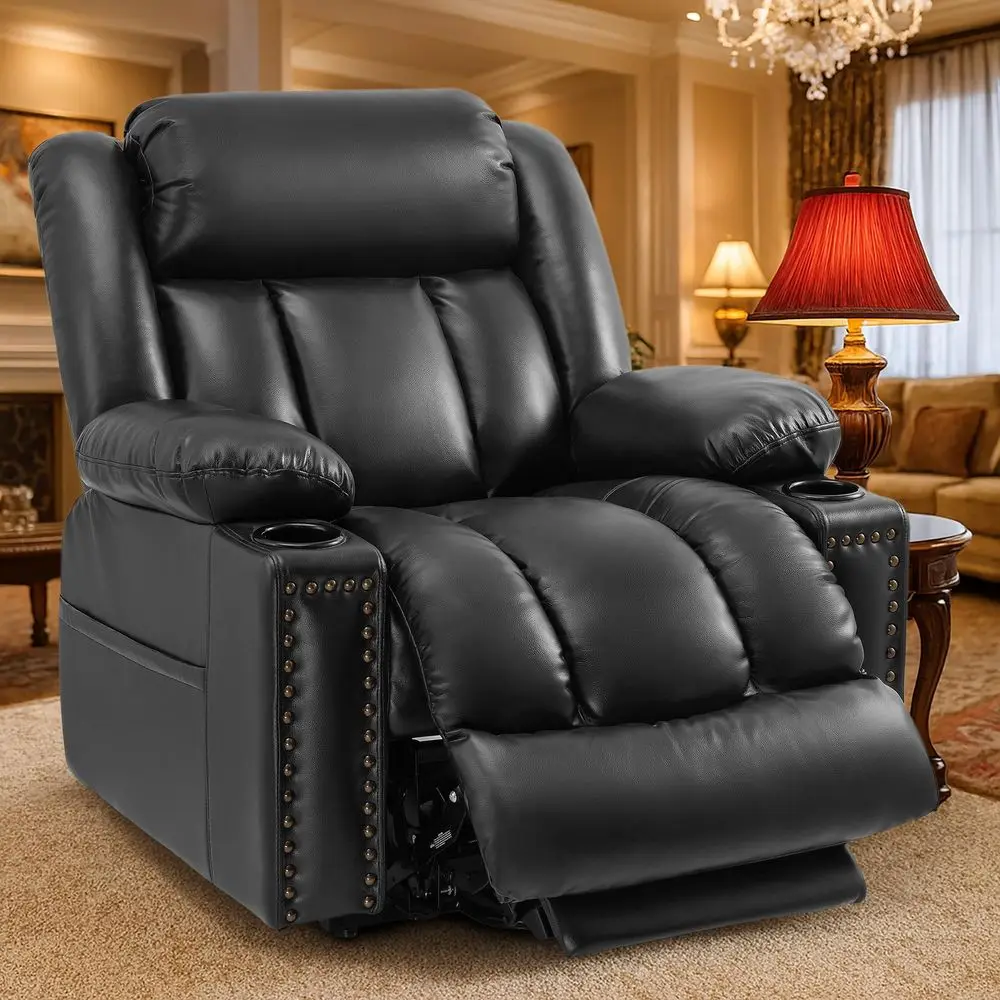 Motor Large Power Lift Recliner Chair for Elderly with Heat and Massage, Lay Flat Lift Chairs for Seniors Infinite Position, Ex
Motor Large Power Lift Recliner Chair for Elderly with Heat and Massage, Lay Flat Lift Chairs for Seniors Infinite Position, Ex