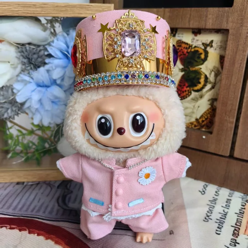 Самая продаваемая одежда Labubu, набор 17 см с подвеской второго поколения, плюшевая кукольная одежда, модная одежда для одевания кукол
Самая продаваемая одежда Labubu, набор 17 см с подвеской второго поколения, плюшевая кукольная одежда, модная одежда для одевания кукол