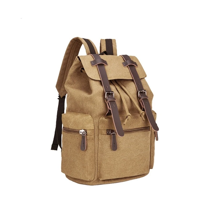 Retro Wild Horse Leather Canvas Backpack for Men - Large Capacity Waterproof Outdoor Travel Double Shoulder Bag Retro backpack
Retro Wild Horse Leather Canvas Backpack for Men - Large Capacity Waterproof Outdoor Travel Double Shoulder Bag Retro backpack