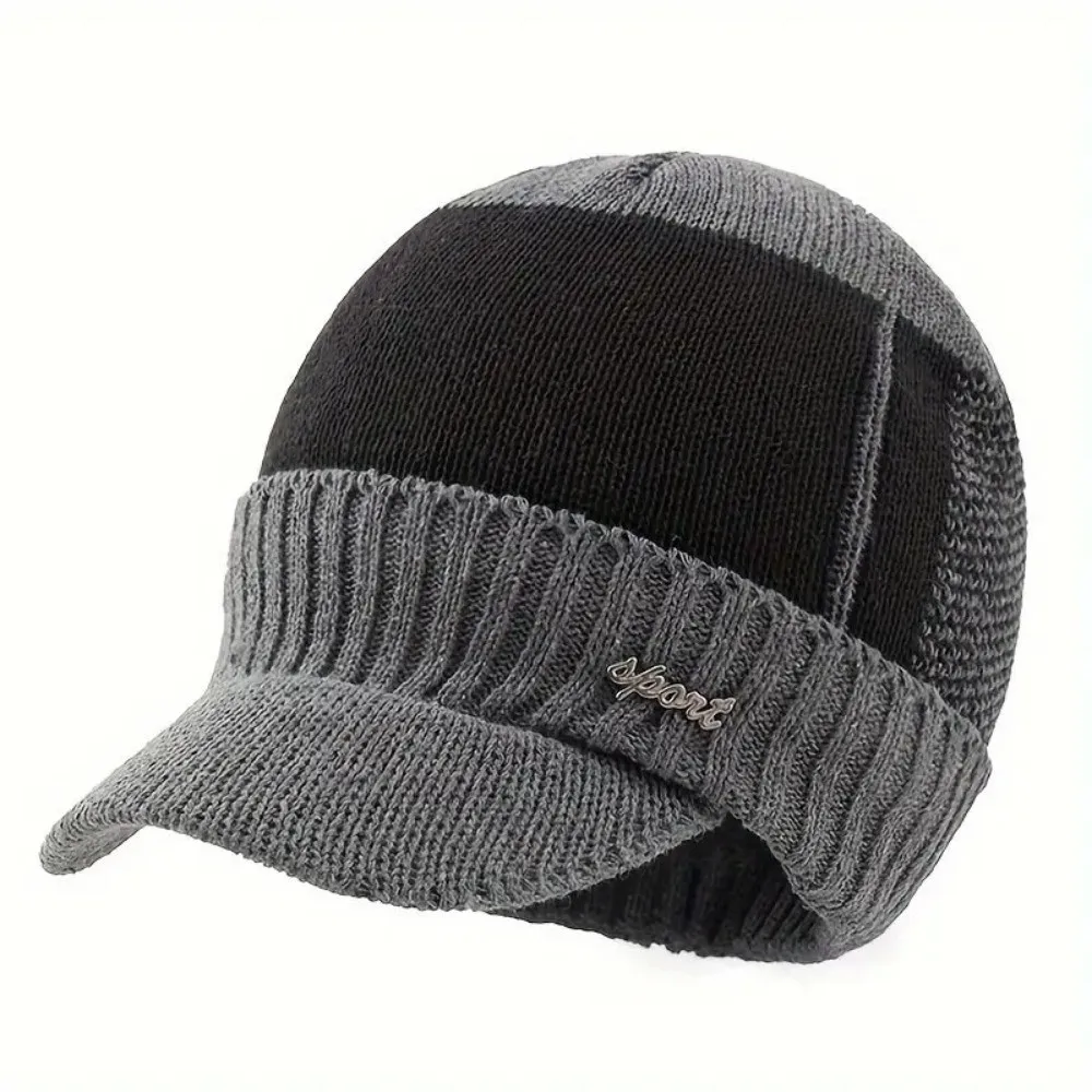 Модная вязаная бейсболка с защитой ушей, утолщенная теплая вязаная шапка для пар, шапки для улицы
Модная вязаная бейсболка с защитой ушей, утолщенная теплая вязаная шапка для пар, шапки для улицы