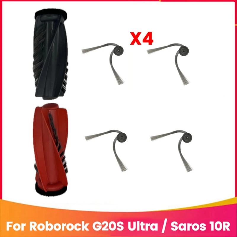 Двойная основная щетка для пылесоса Roborock Saros 10R/G20S Ultra, аксессуары, сменная моющаяся роликовая боковая щетка
Двойная основная щетка для пылесоса Roborock Saros 10R/G20S Ultra, аксессуары, сменная моющаяся роликовая боковая щетка