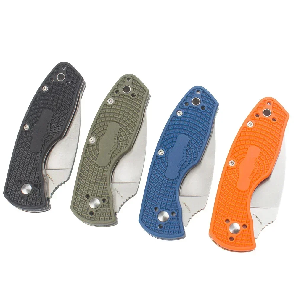 Small Pocket Folding Knife High Hardness CPMS35VN Blade Nylon Fibreglass Handle Camping Cutting Defense Outdoor Knives
Small Pocket Folding Knife High Hardness CPMS35VN Blade Nylon Fibreglass Handle Camping Cutting Defense Outdoor Knives