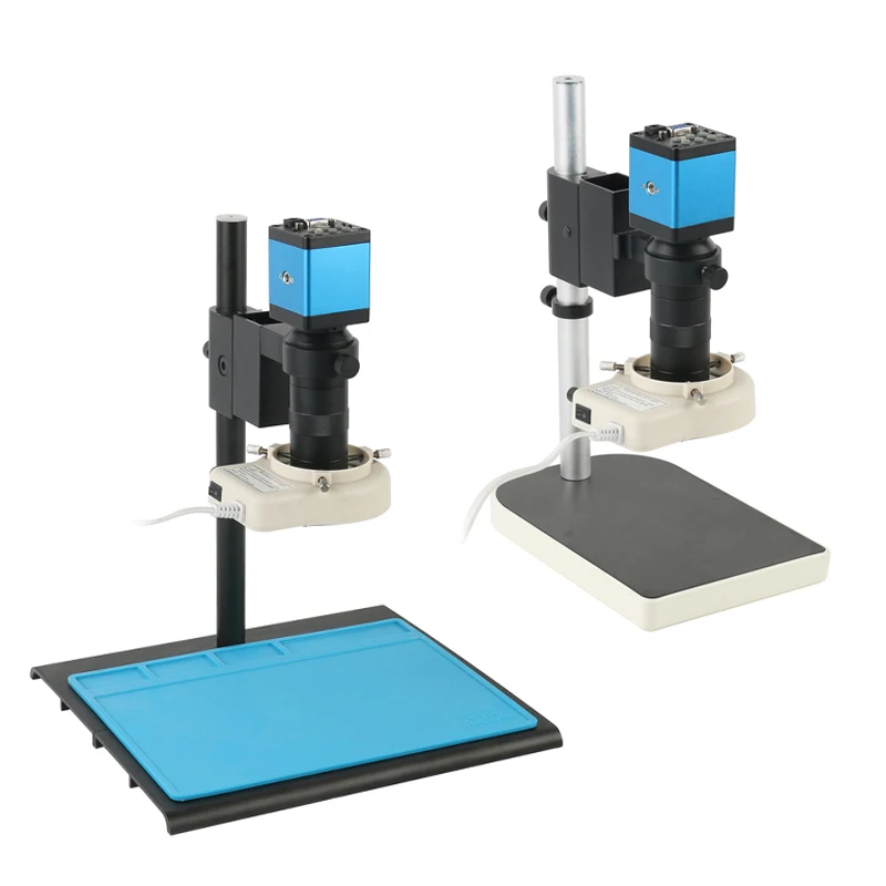 HDMI VGA Industrial Digital Video Microscope Camera +100X C-mount Lens + Stand Holder + 56 LED Ring Light For PCB Soldering
HDMI VGA Industrial Digital Video Microscope Camera +100X C-mount Lens + Stand Holder + 56 LED Ring Light For PCB Soldering