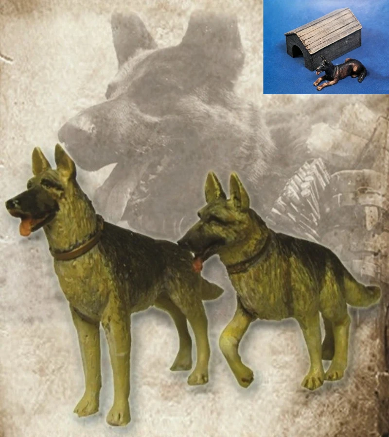 Набор моделей животных из литой смолы в масштабе 1/35: Собаки-охранники и будка для собак, неокрашенные, для самостоятельной сборки, игровые наборы-модели для сцен.
Набор моделей животных из литой смолы в масштабе 1/35: Собаки-охранники и будка для собак, неокрашенные, для самостоятельной сборки, игровые наборы-модели для сцен.