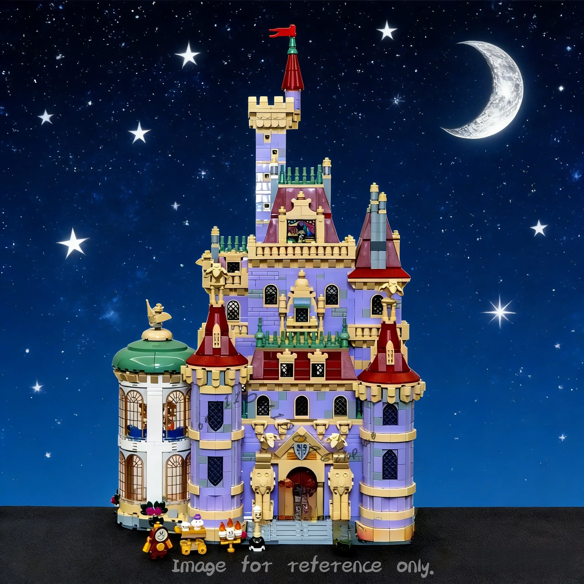 Романтический конструктор «Замок принцессы» 2025, модульные развивающие строительные блоки для девочек, подарок на день рождения, декоративные игрушки, 2916 деталей
Романтический конструктор «Замок принцессы» 2025, модульные развивающие строительные блоки для девочек, подарок на день рождения, декоративные игрушки, 2916 деталей