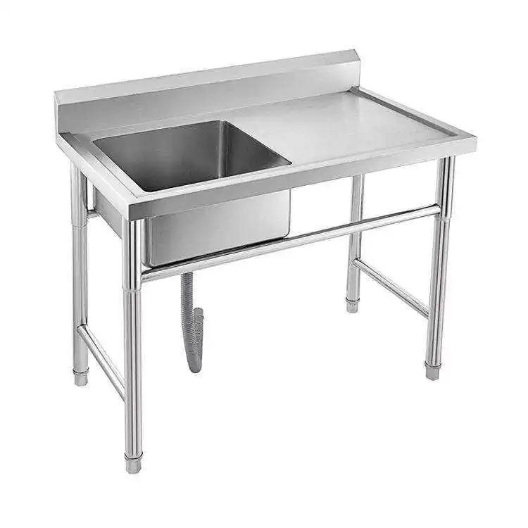 Economical Factory Direct Price Commercial Sink Durable Stainless Steel Sink With Single Bowl Faucet
Economical Factory Direct Price Commercial Sink Durable Stainless Steel Sink With Single Bowl Faucet
