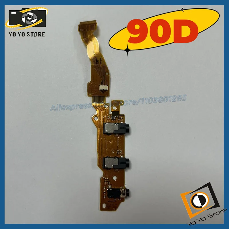1pc for Canon 90D Audio Interface Board MIC Microphone Headphone Parts 6063
1pc for Canon 90D Audio Interface Board MIC Microphone Headphone Parts 6063
