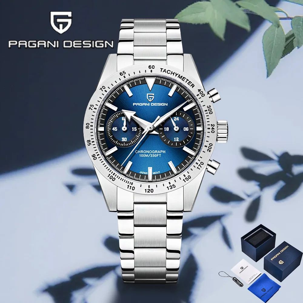 Pagani design men's Watch 2026 new retro Moon Casual Quartz watch men's waterproof Sports VK64 chronograph AR Sapphire gift box
Pagani design men's Watch 2026 new retro Moon Casual Quartz watch men's waterproof Sports VK64 chronograph AR Sapphire gift box