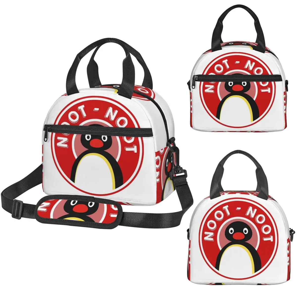 Pingu Noot Noot (Пингвин Пингу) - Красная термосумка для обедов для детей, школьная термосумка-холодильник, герметичная сумка-тоут для обедов
Pingu Noot Noot (Пингвин Пингу) - Красная термосумка для обедов для детей, школьная термосумка-холодильник, герметичная сумка-тоут для обедов