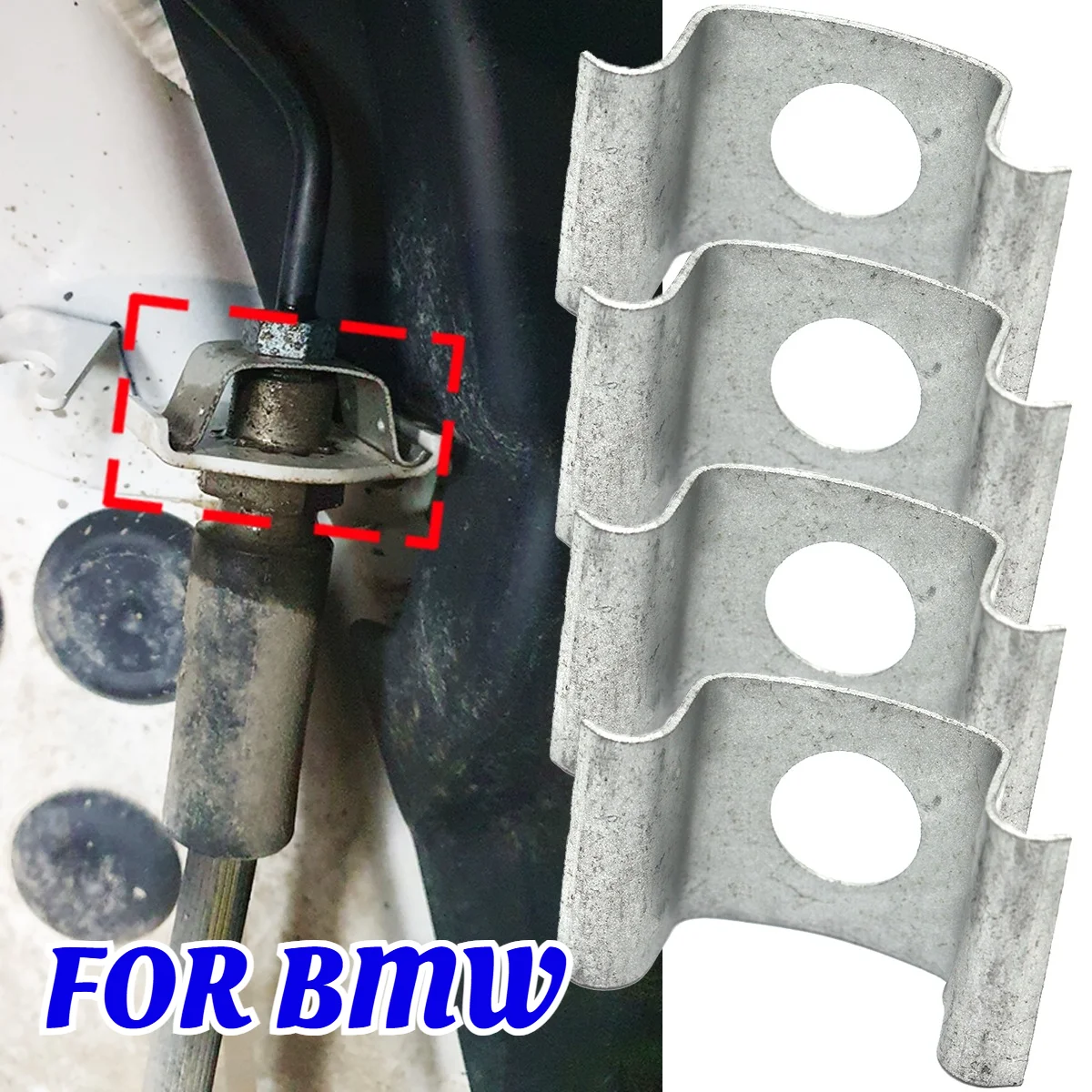 Front Left Rear Right Car Brake Hose Line Fixing Securing Clips Bracket Retaining Spring For BMW 1 Series E81 E87 5 Series E28
Front Left Rear Right Car Brake Hose Line Fixing Securing Clips Bracket Retaining Spring For BMW 1 Series E81 E87 5 Series E28