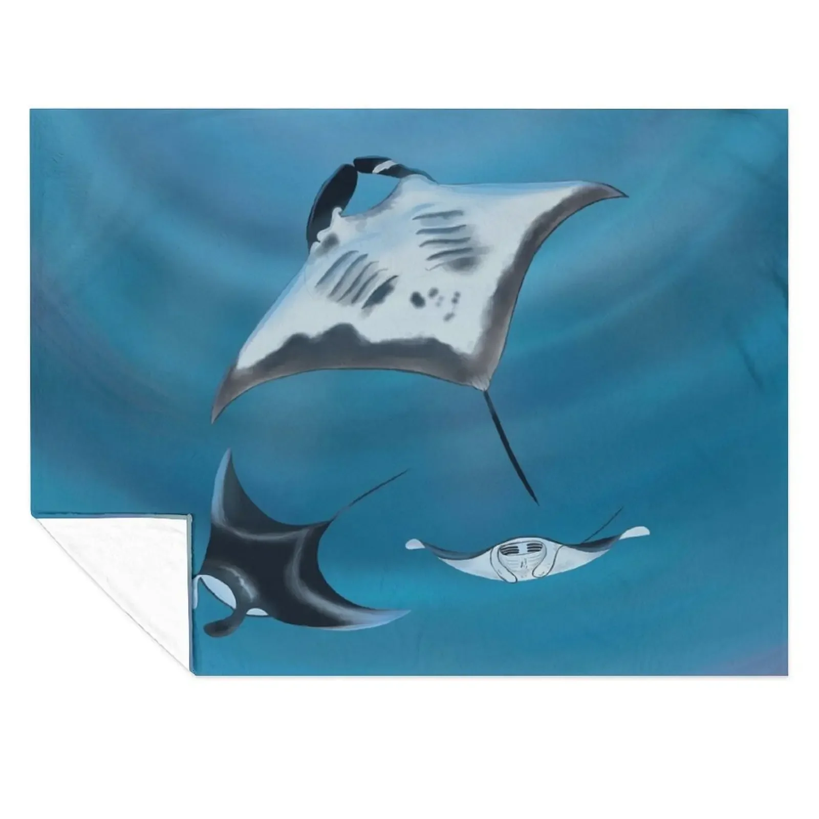 Manta rays swimming happily in the ocean Throw Blanket christmas decoration Kid'S Personalized Gift Designers Blankets
Manta rays swimming happily in the ocean Throw Blanket christmas decoration Kid'S Personalized Gift Designers Blankets