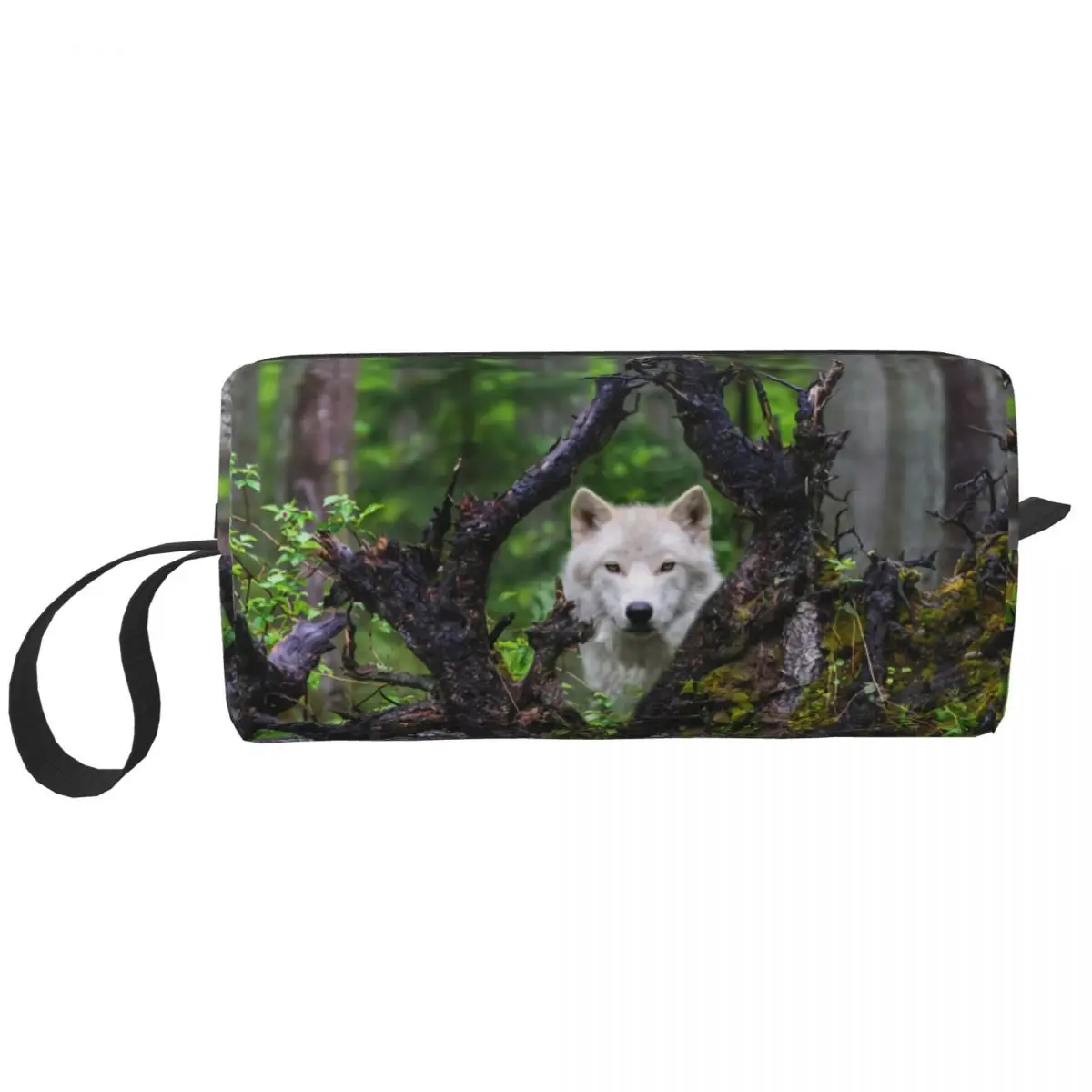 Custom Wolf Cosmetic Bag Women Cute Large Capacity Makeup Case Beauty Storage Toiletry Bags
Custom Wolf Cosmetic Bag Women Cute Large Capacity Makeup Case Beauty Storage Toiletry Bags