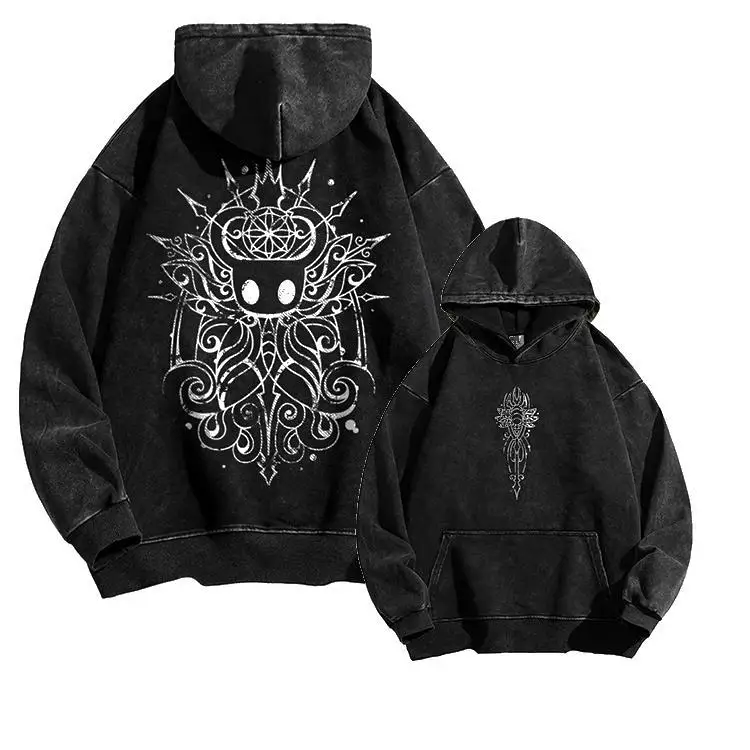 O 90091 Hollow Knight Print Sweatshirt Women's Crew Neck Sweatshirt Resistant to Deformation Animal Pattern Spring 2026
O 90091 Hollow Knight Print Sweatshirt Women's Crew Neck Sweatshirt Resistant to Deformation Animal Pattern Spring 2026