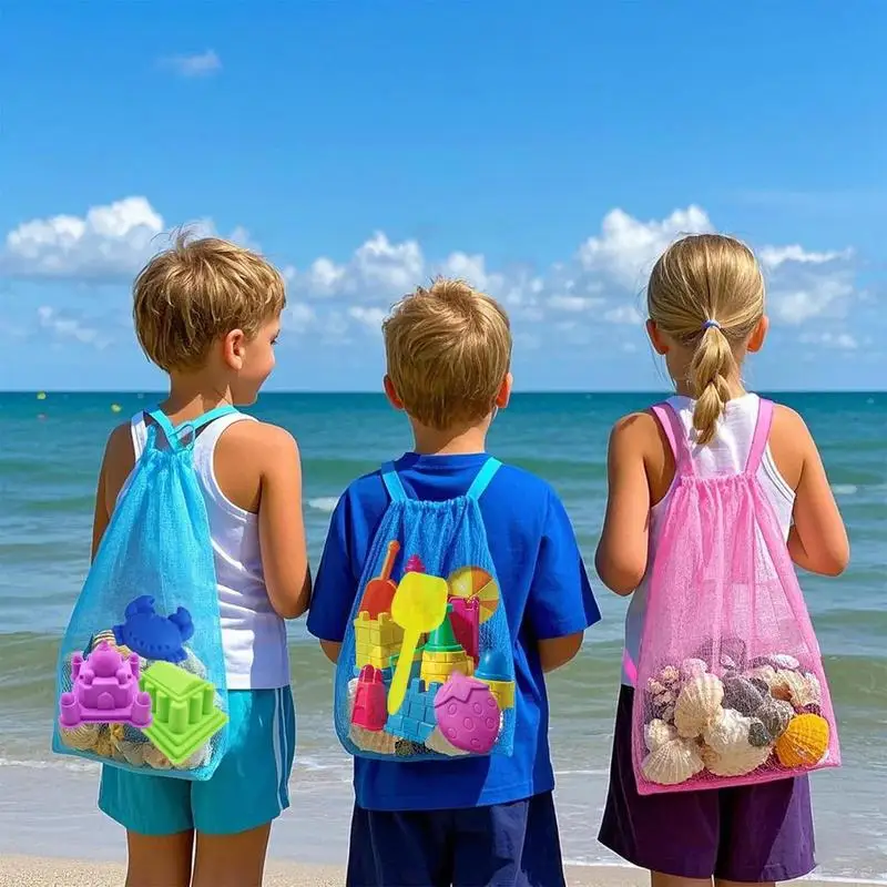 Mesh Beach Bag Mesh Shell Collecting Beach Toy Bag Adjustable Multifunctional Swimming Carrying Accessories For Vacation Holiday
Mesh Beach Bag Mesh Shell Collecting Beach Toy Bag Adjustable Multifunctional Swimming Carrying Accessories For Vacation Holiday