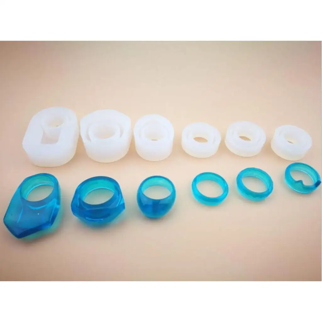 Jewelry Making Mold Silicone Ring Mold Smooth Surface Resin Crafts Mould for Cake Candy and Soap
Jewelry Making Mold Silicone Ring Mold Smooth Surface Resin Crafts Mould for Cake Candy and Soap
