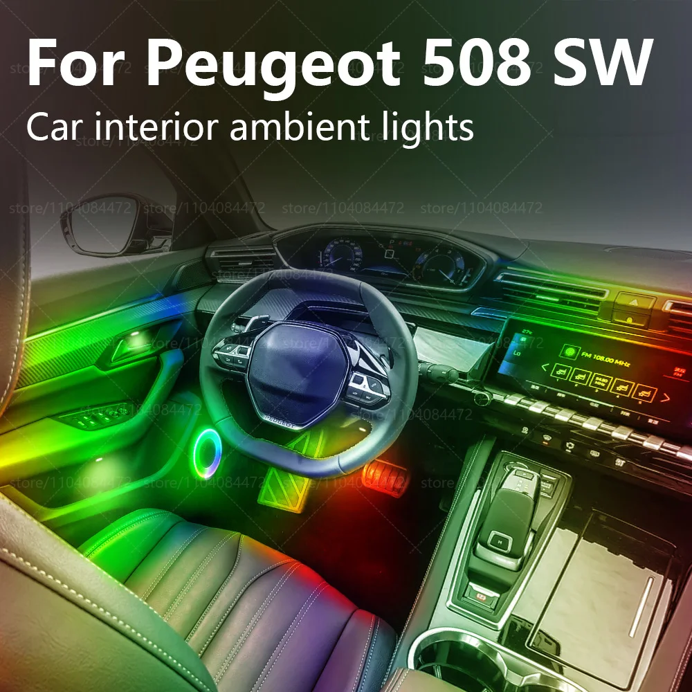 Для Peugeot 508 SW 22in1 RGB салон автомобиля акриловые автомобильные окружающие освещение RGB скрытая акриловая полоса украшения атмосфера аксессуары
Для Peugeot 508 SW 22in1 RGB салон автомобиля акриловые автомобильные окружающие освещение RGB скрытая акриловая полоса украшения атмосфера аксессуары