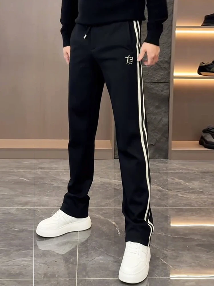 Men's Casual Pants Side Stripe Loose Fit Comfortable Spor Straight Leg High Elastici Trendy Korean Sle Faionable Swea...
Men's Casual Pants Side Stripe Loose Fit Comfortable Spor Straight Leg High Elastici Trendy Korean Sle Faionable Swea...