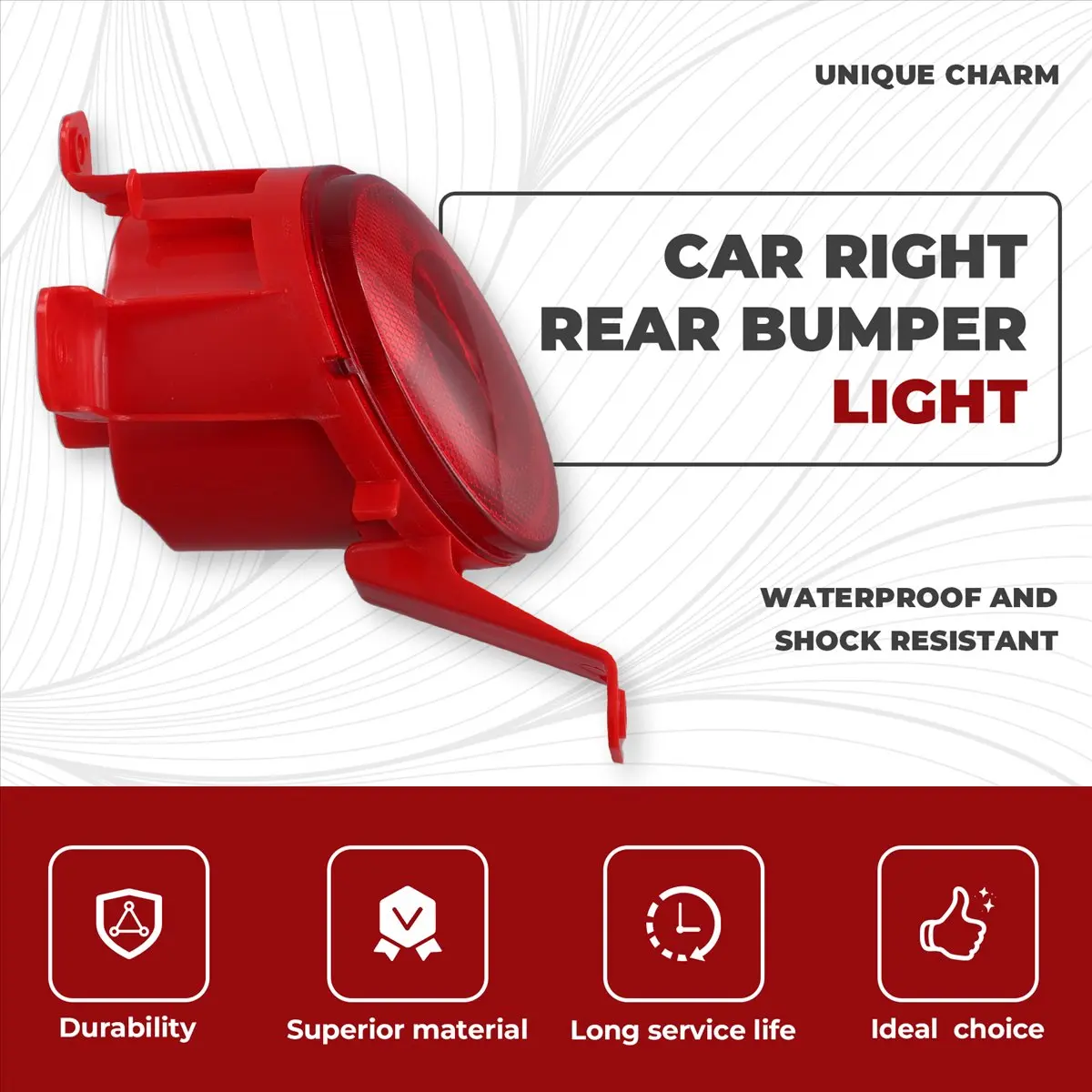 Attractive- For Hyundai Veloster 2013-2017 Car Rear Bumper Reflector Light Warning Brake Light Signal Lamp 92405-2V500 Rear Left
Attractive- For Hyundai Veloster 2013-2017 Car Rear Bumper Reflector Light Warning Brake Light Signal Lamp 92405-2V500 Rear Left