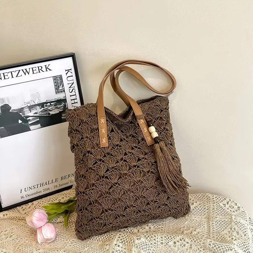 Zeyph Casual Shoulder Bag Beach Style Woven Bag Featured Designer Spring And Summer Collection Bamboo Woven Bag
Zeyph Casual Shoulder Bag Beach Style Woven Bag Featured Designer Spring And Summer Collection Bamboo Woven Bag