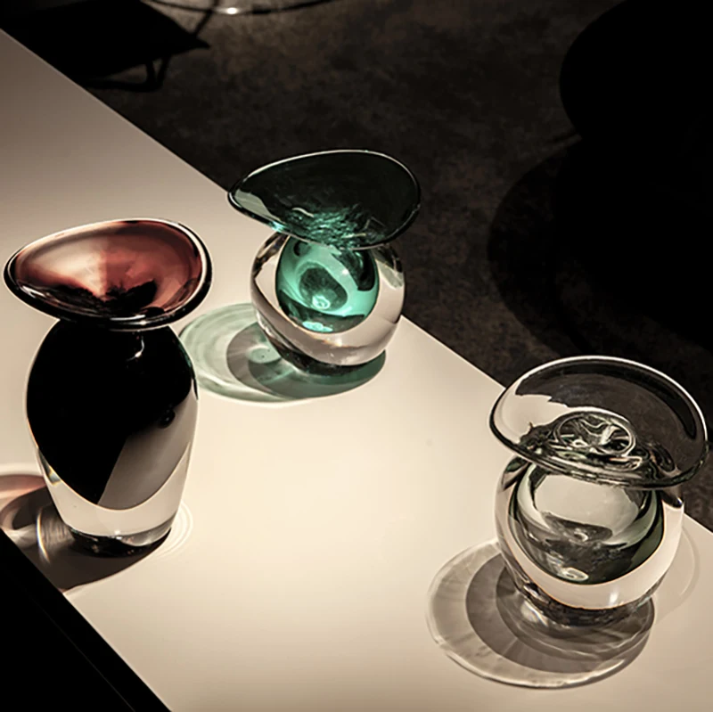 Декоративные аксессуары Большая прозрачная ваза из дутого стекла ручной работы Гостиная три вазы Круглый цветок декабрь
Декоративные аксессуары Большая прозрачная ваза из дутого стекла ручной работы Гостиная три вазы Круглый цветок декабрь