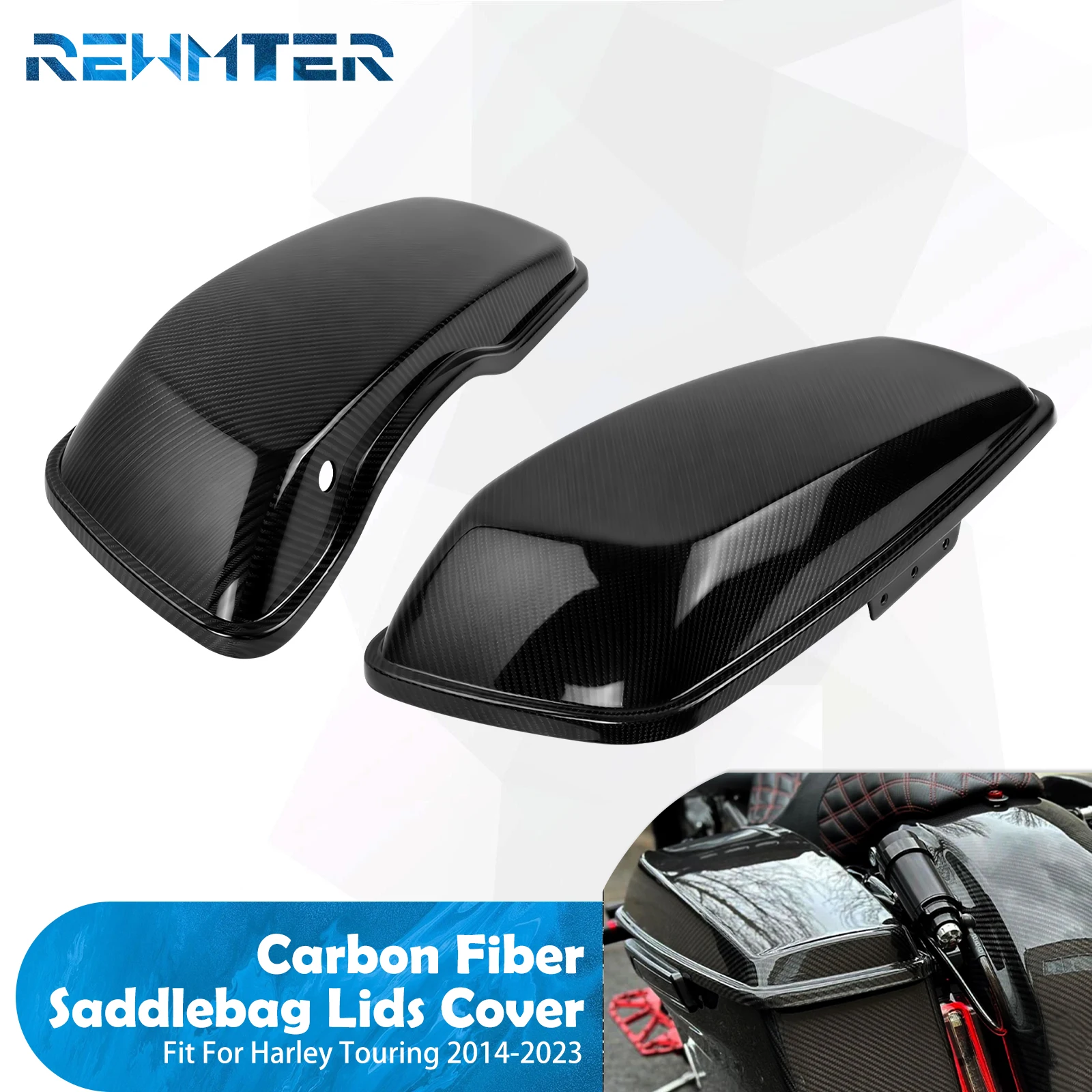 Motorcycle Saddlebag Lids Cover Storage Box Protection Covers For Harley Touring 2014-2023 Street Electra Road Glide Road King
Motorcycle Saddlebag Lids Cover Storage Box Protection Covers For Harley Touring 2014-2023 Street Electra Road Glide Road King